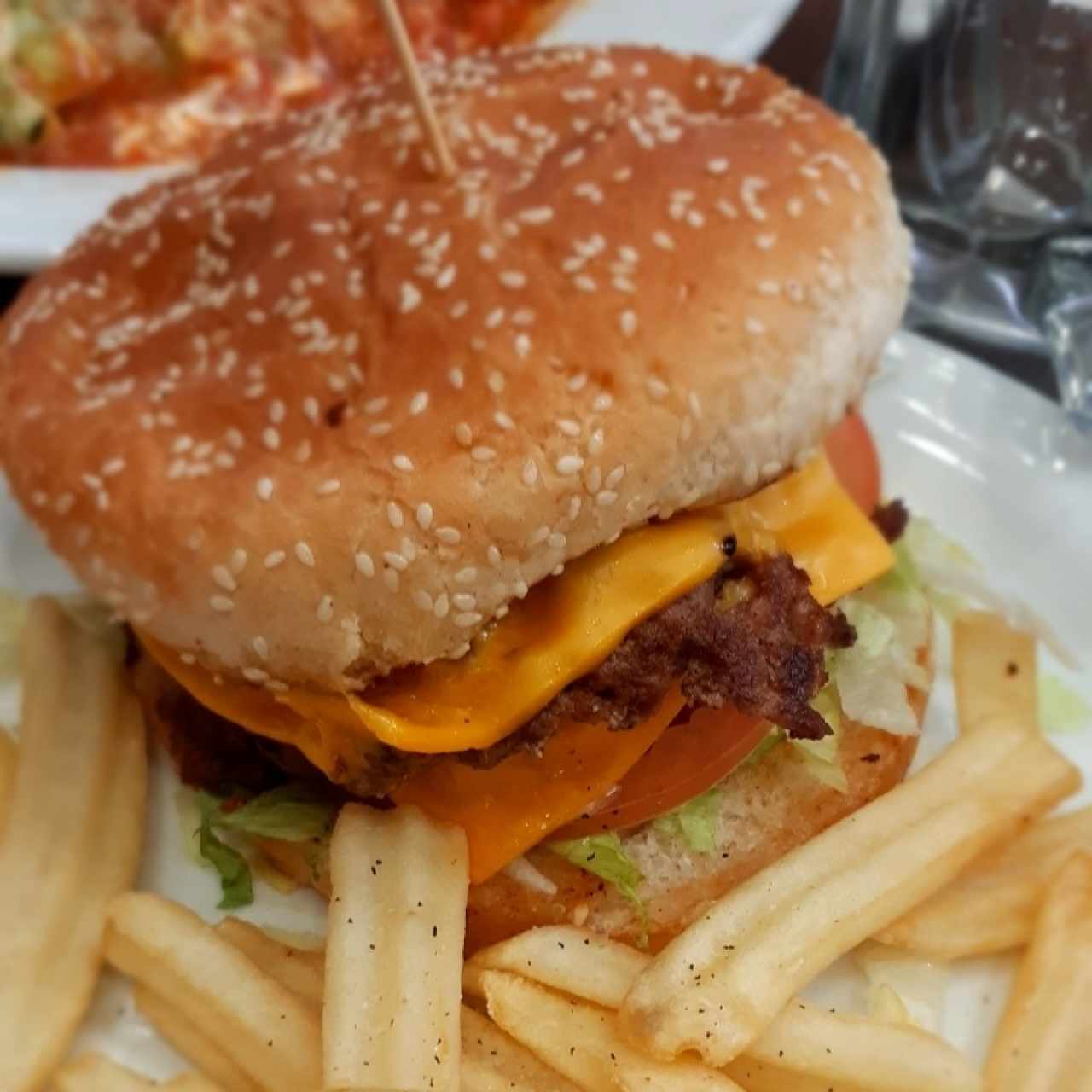 HAMBURGUESAS - Double Cheese Burger