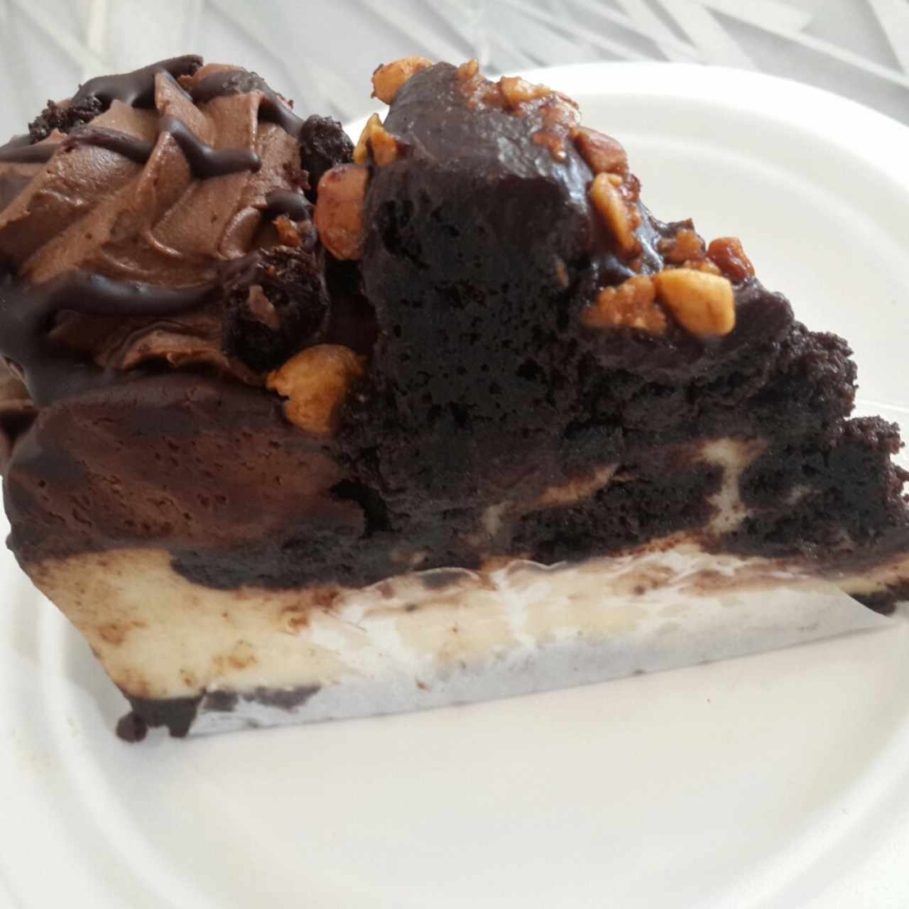 Chocolate Brownie Cheesecake 