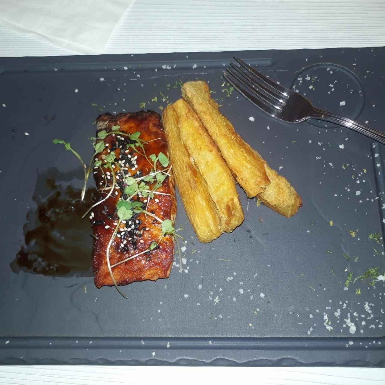 Salmón Teriyaki