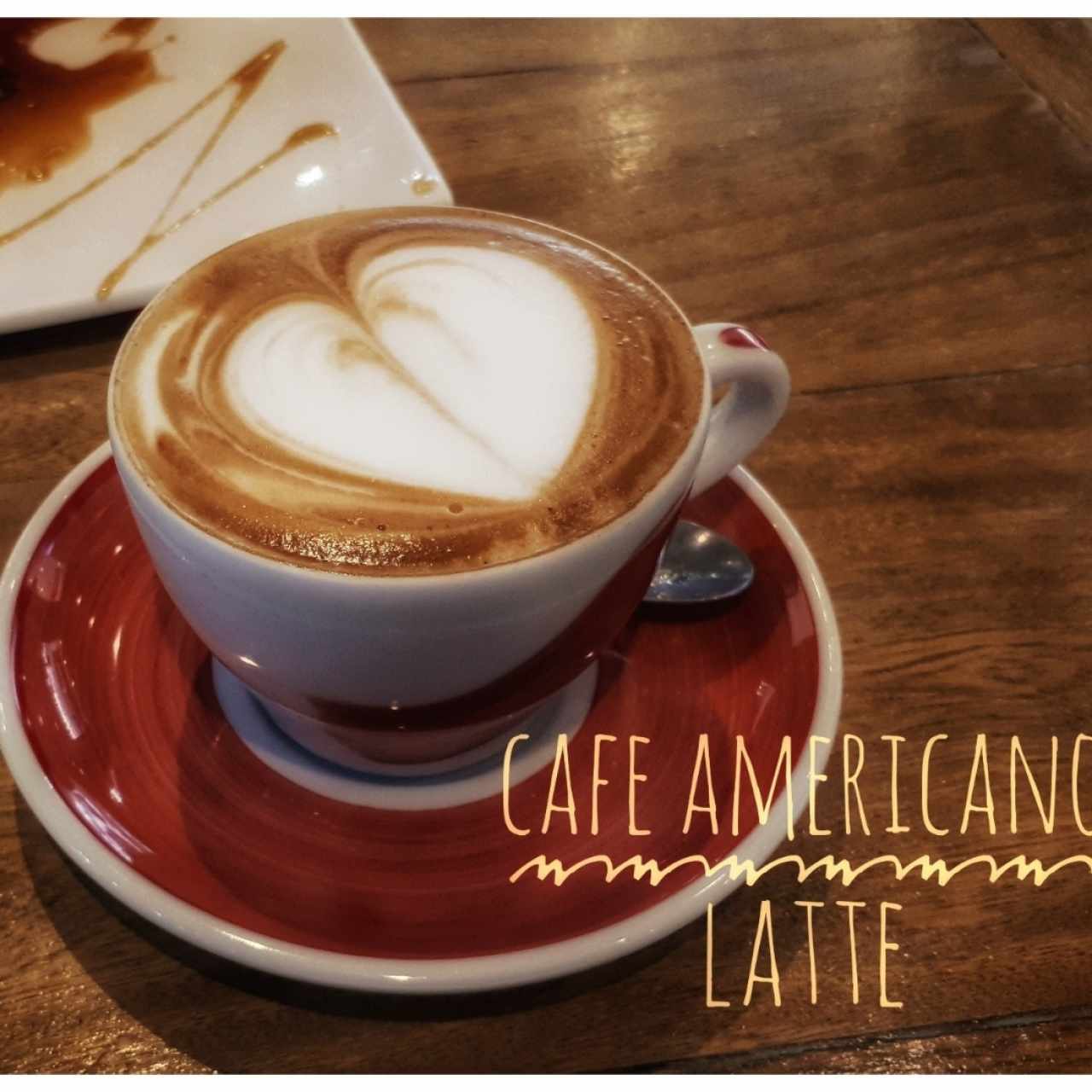 café americano latte