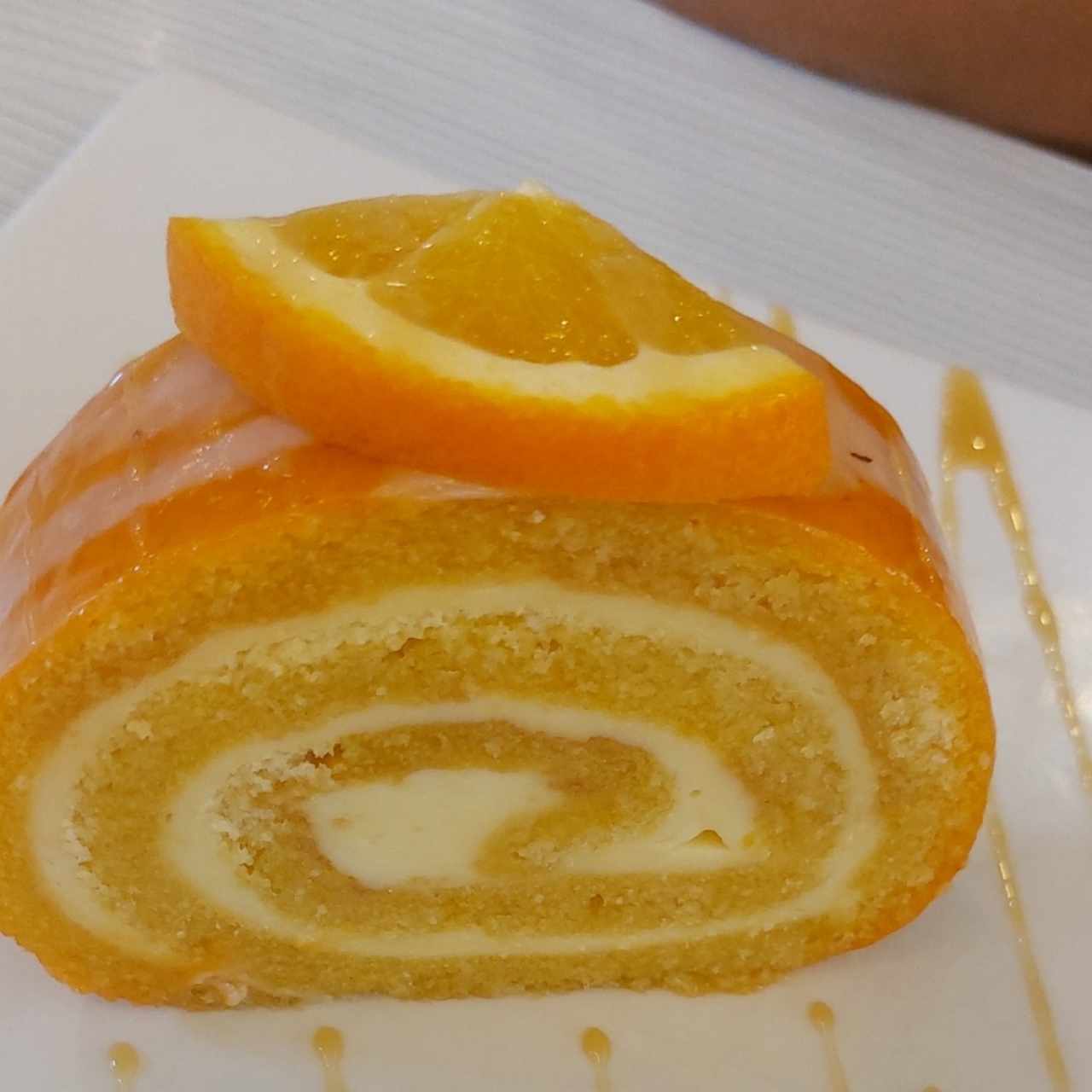 postre de naranja