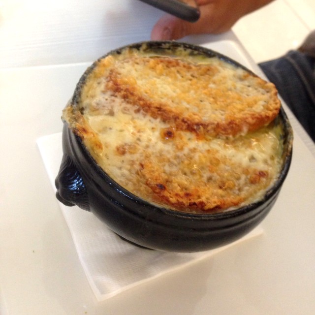 Sopa De Cebolla Gratinada