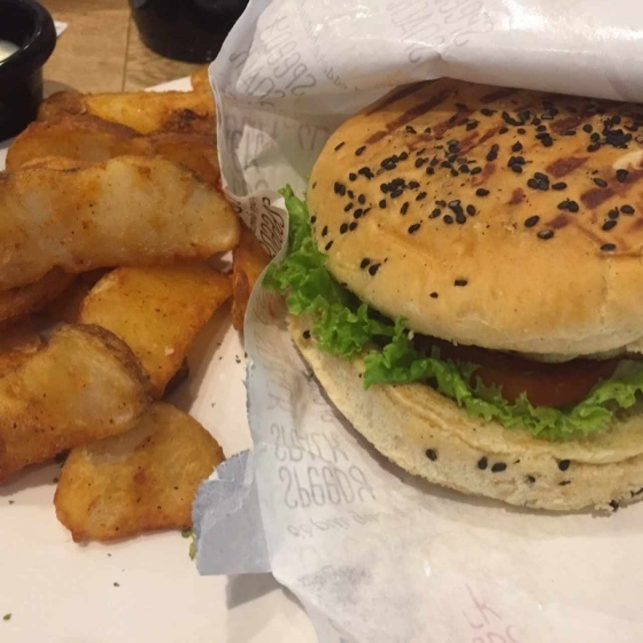 Hamburguesa de salmón Stefanos