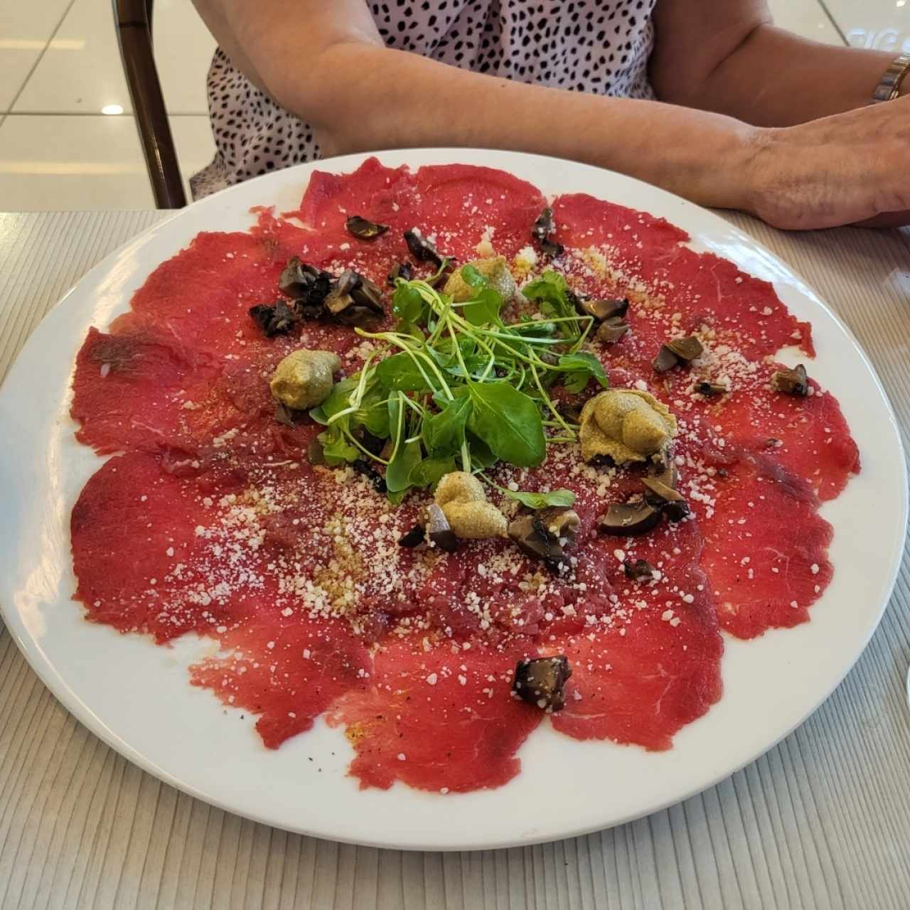 Carpaccio di manzo