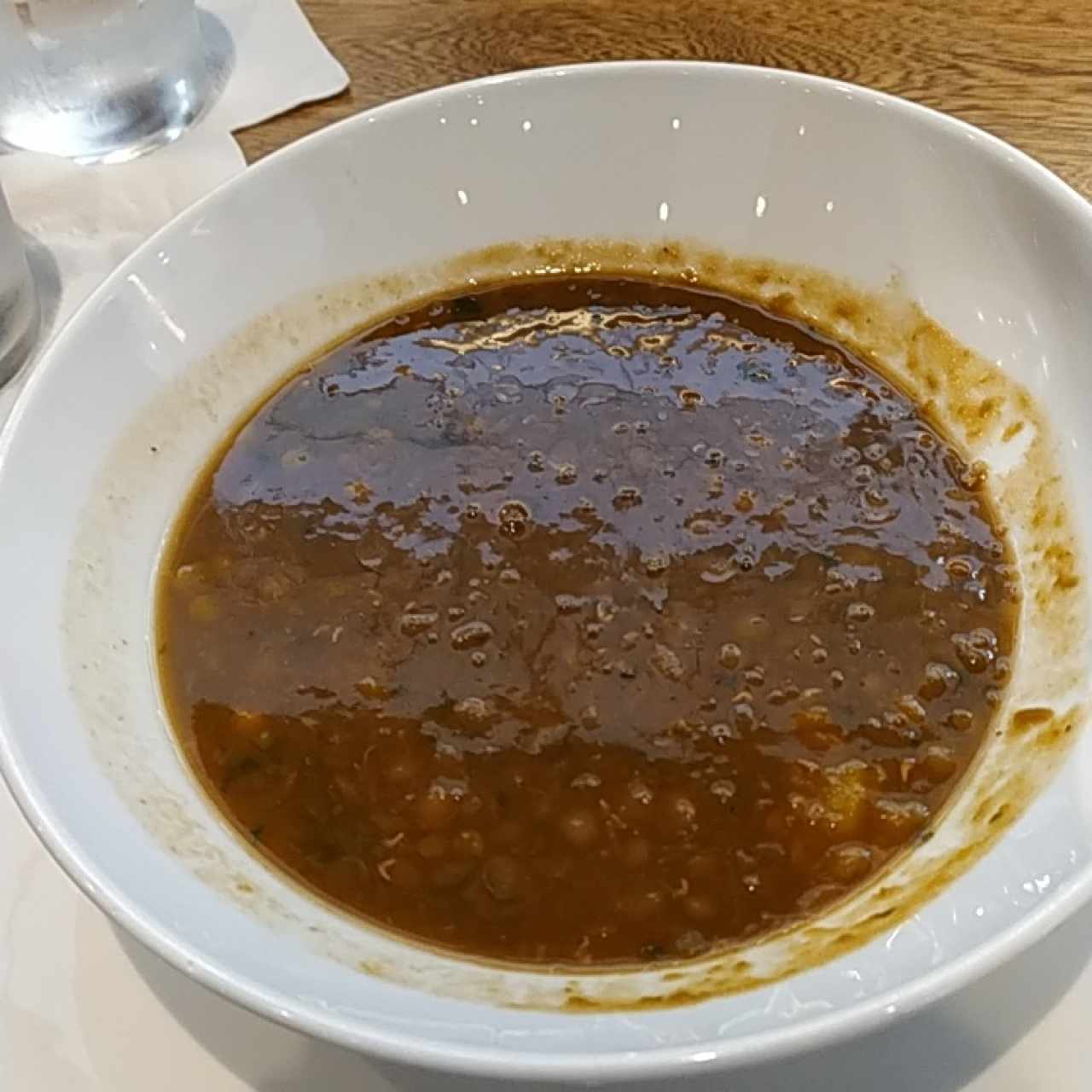 sopa de lenteja