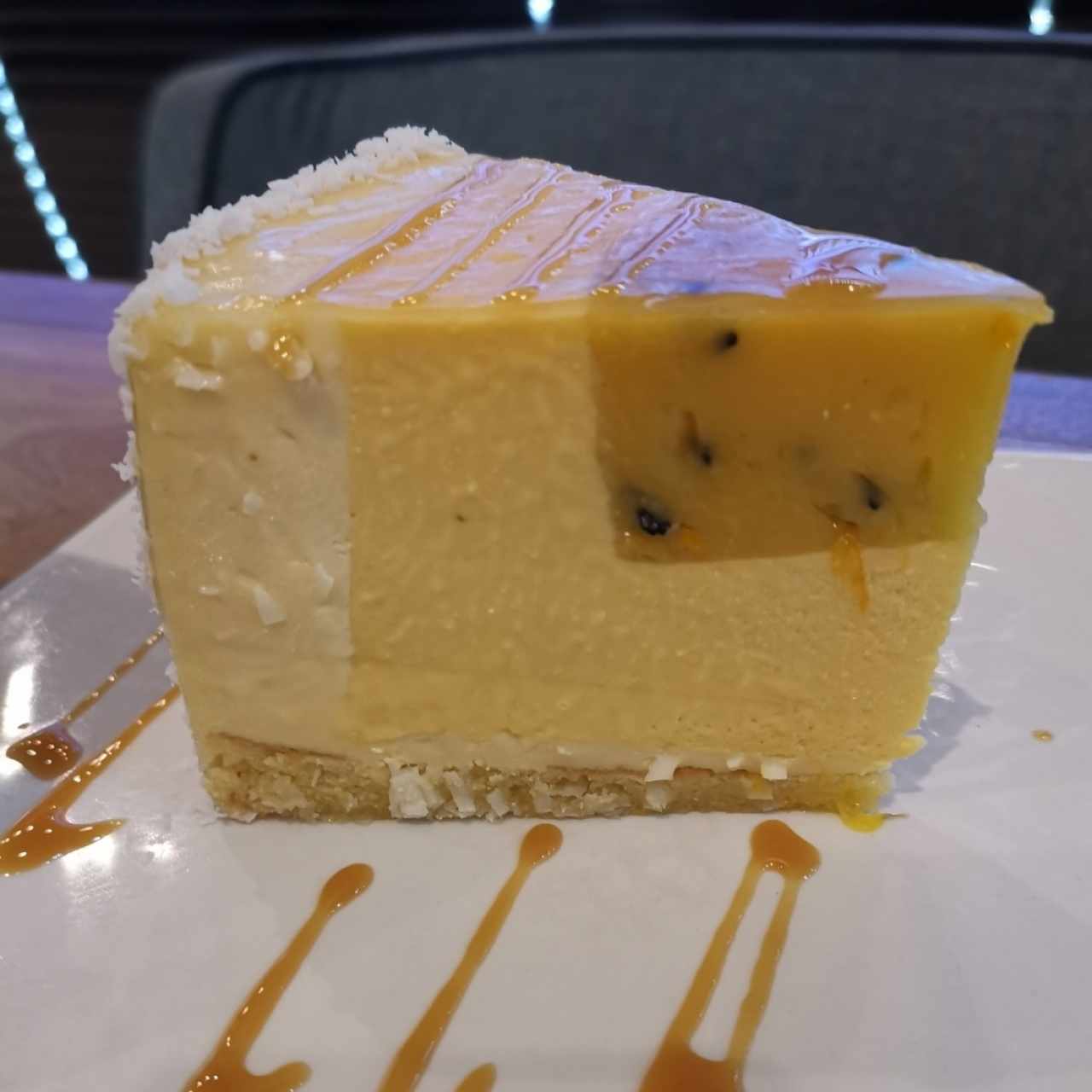 cheesecake de maracuyá