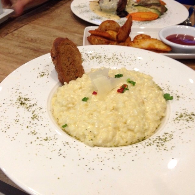 Risotto De Cuatro Quesos