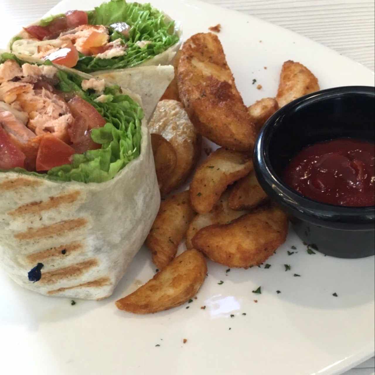 wrap de salmon