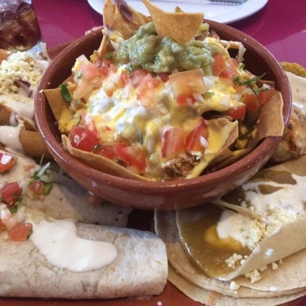 paquete de nachos