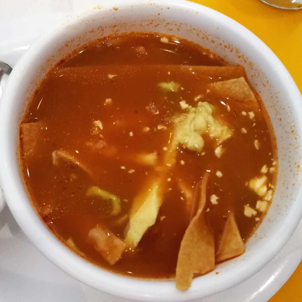 Sopa de Tortillas