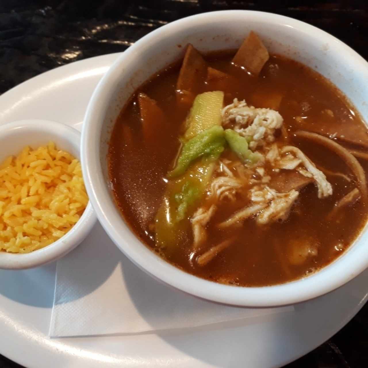 sopa de tortilla