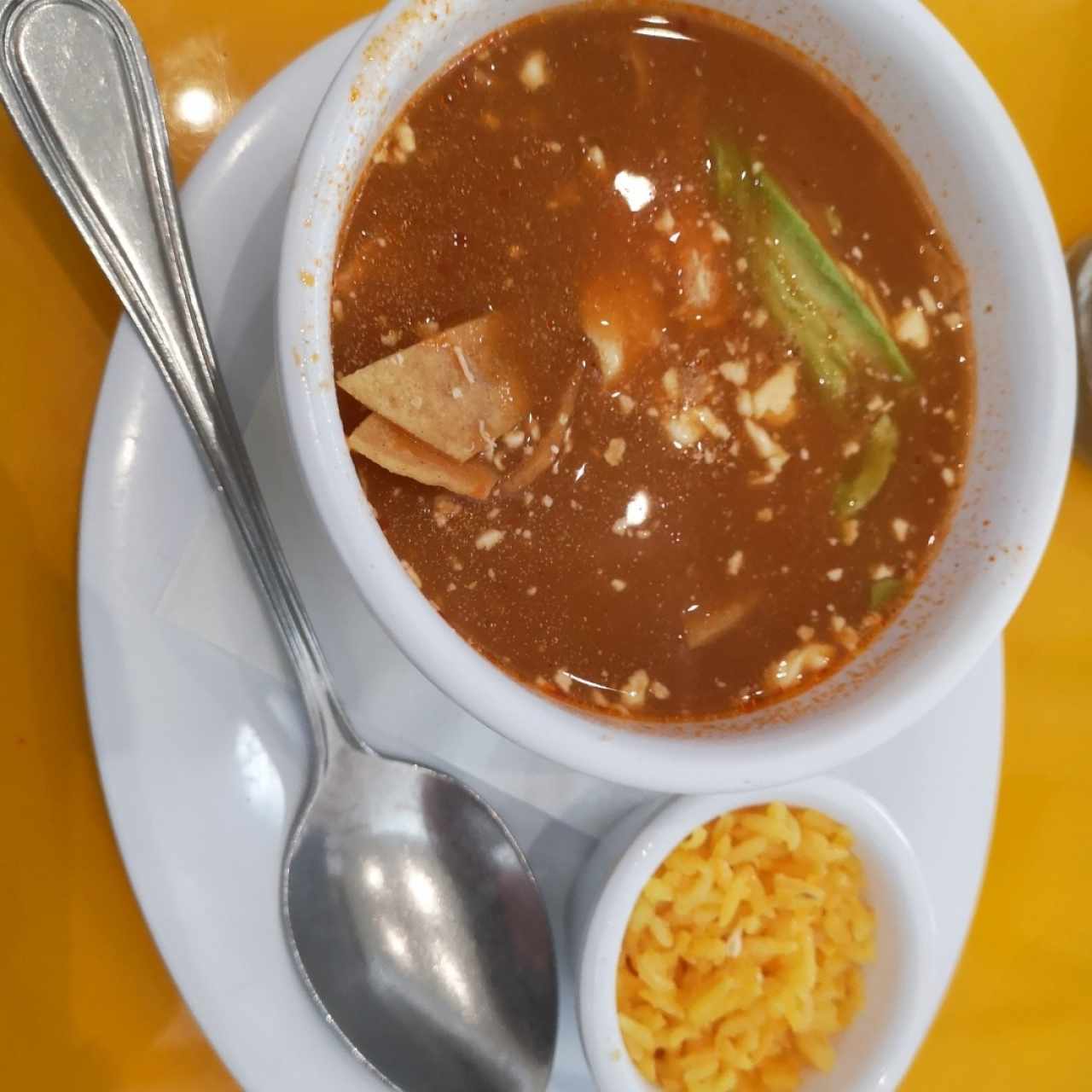 Sopa de tortilla