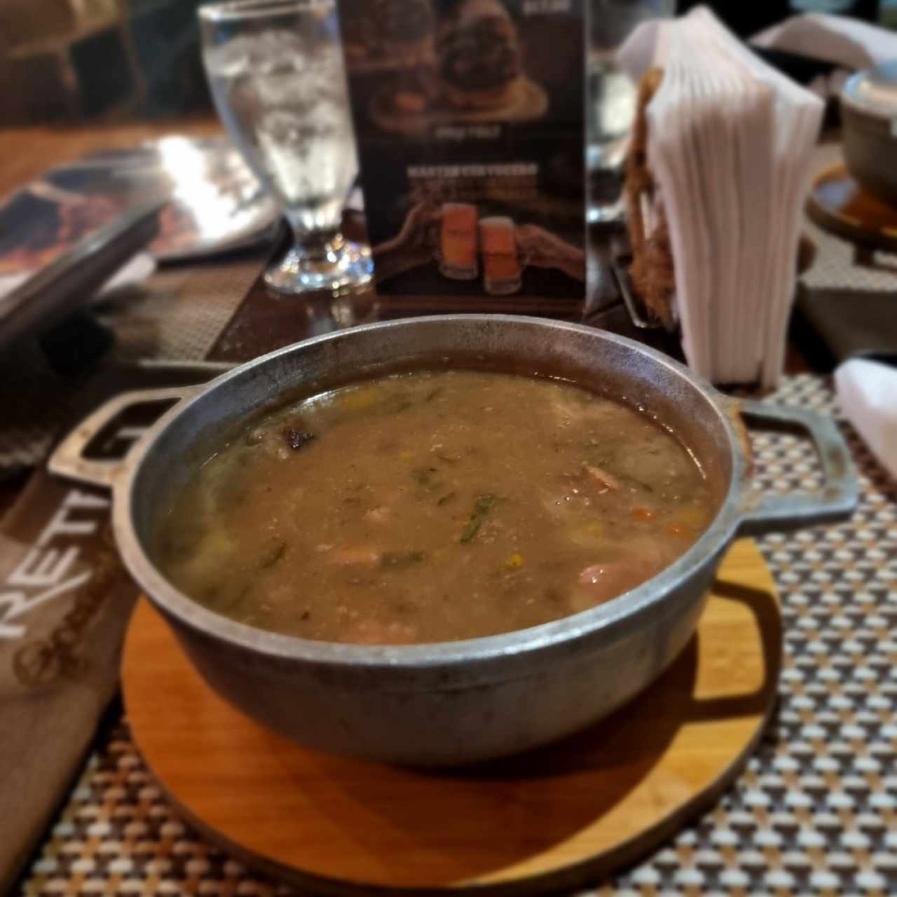 sopa de lentejas