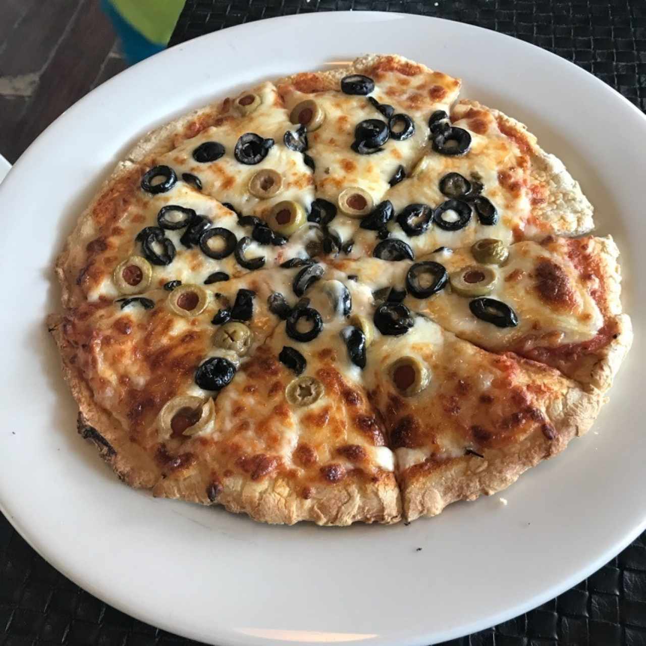 Pizza de aceitunas