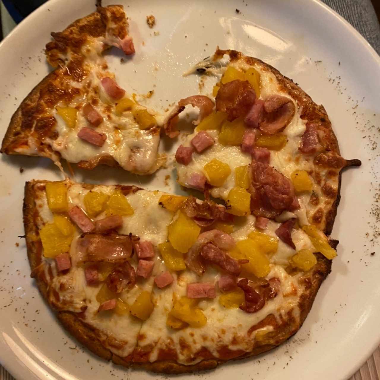 Pizza fusión - Aloha keto 