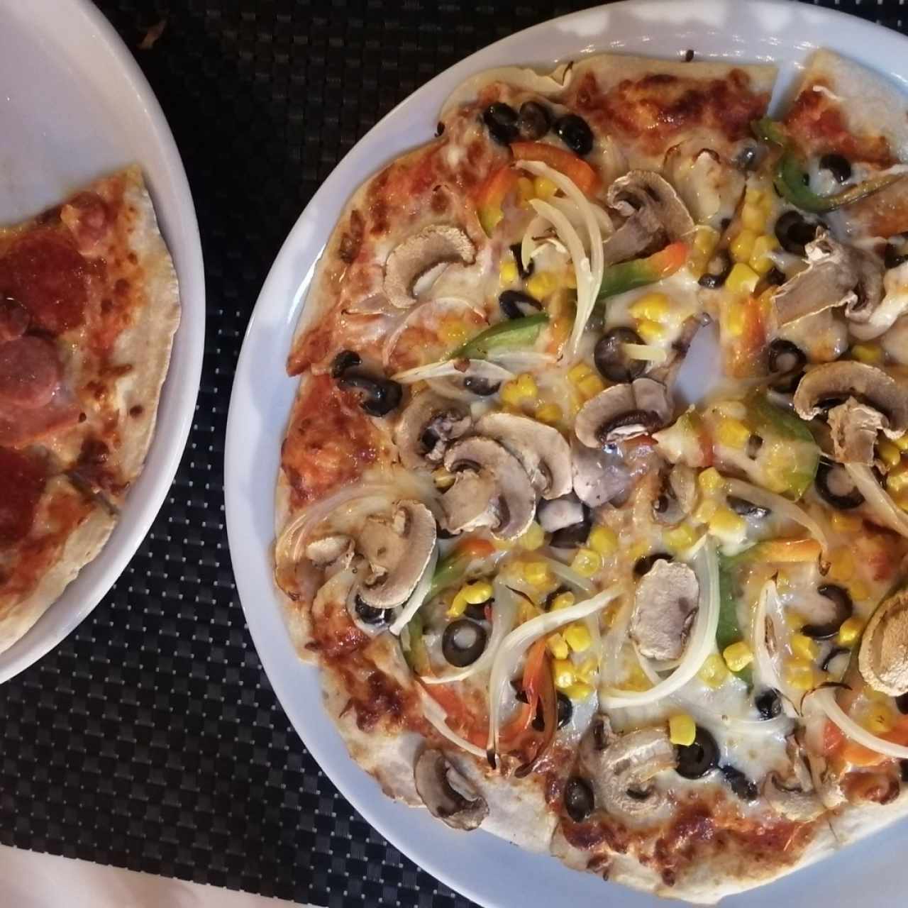 Pizza fusión - Veggies