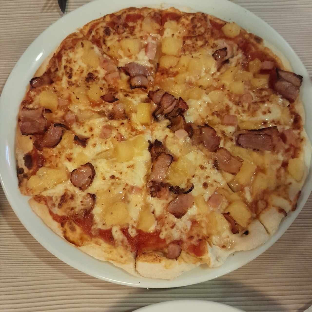 Pizza fusión - Aloha