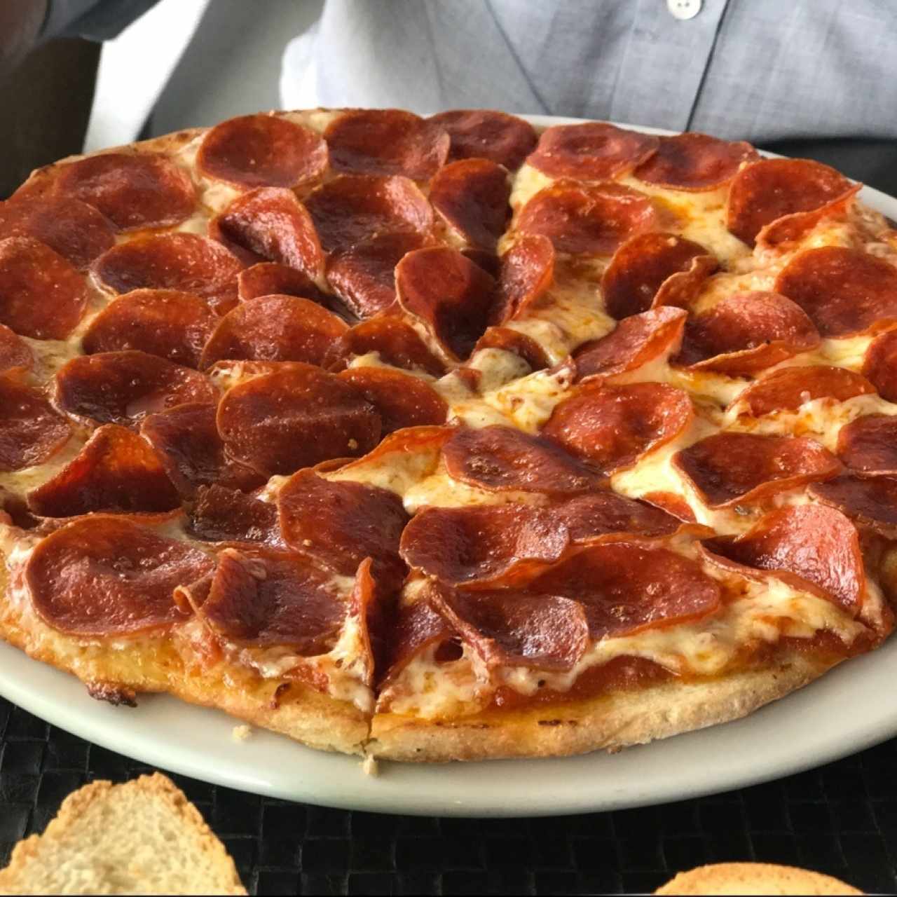 pizza de peperoni 
