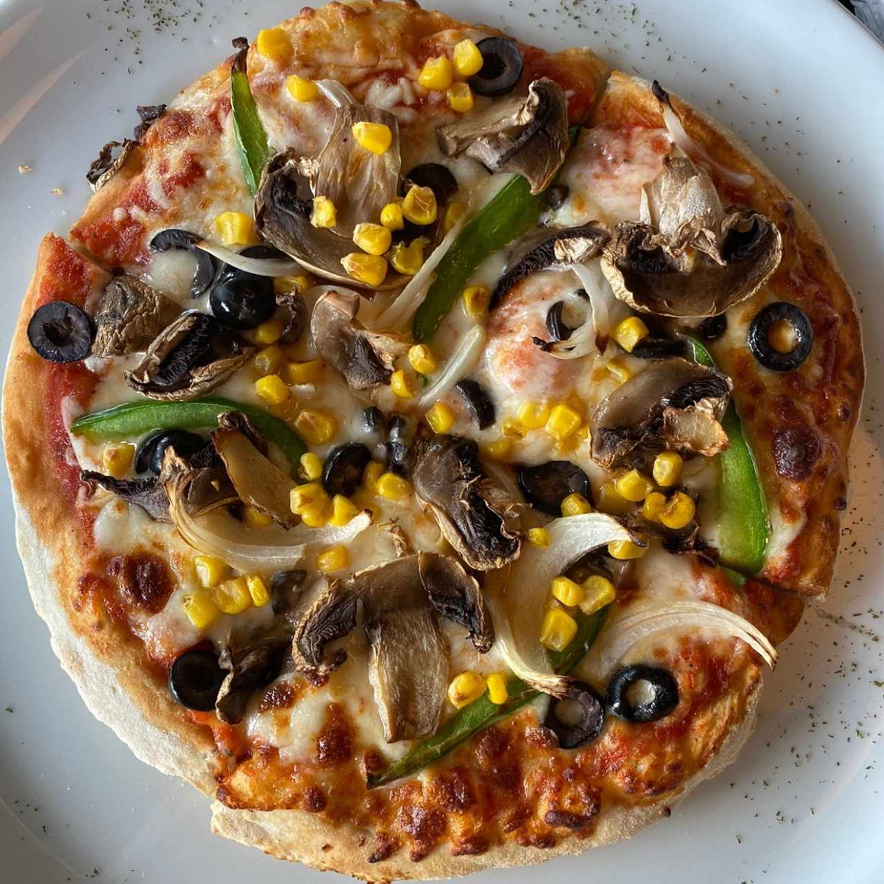 Pizza fusión - Veggies