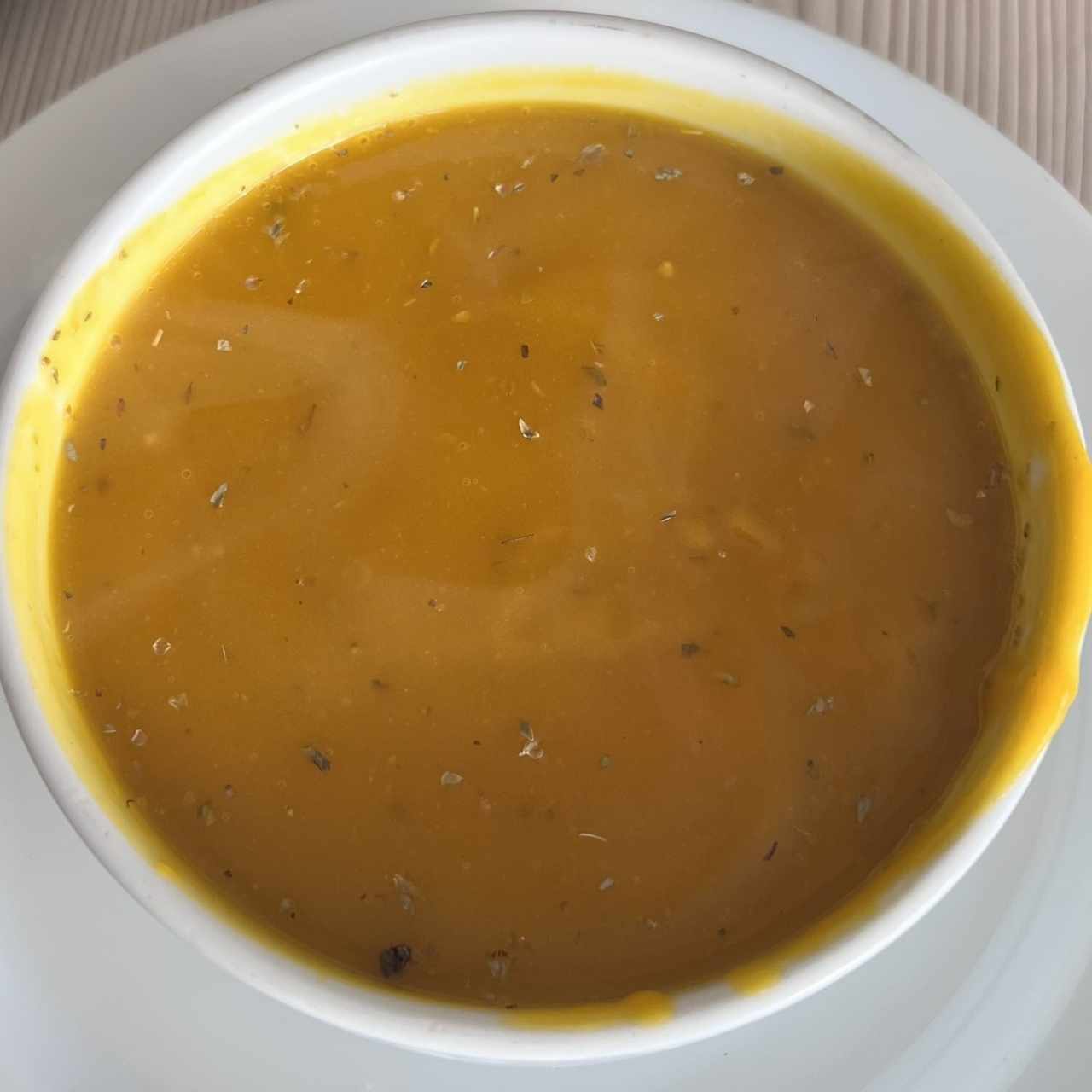 Crema de Zapallo