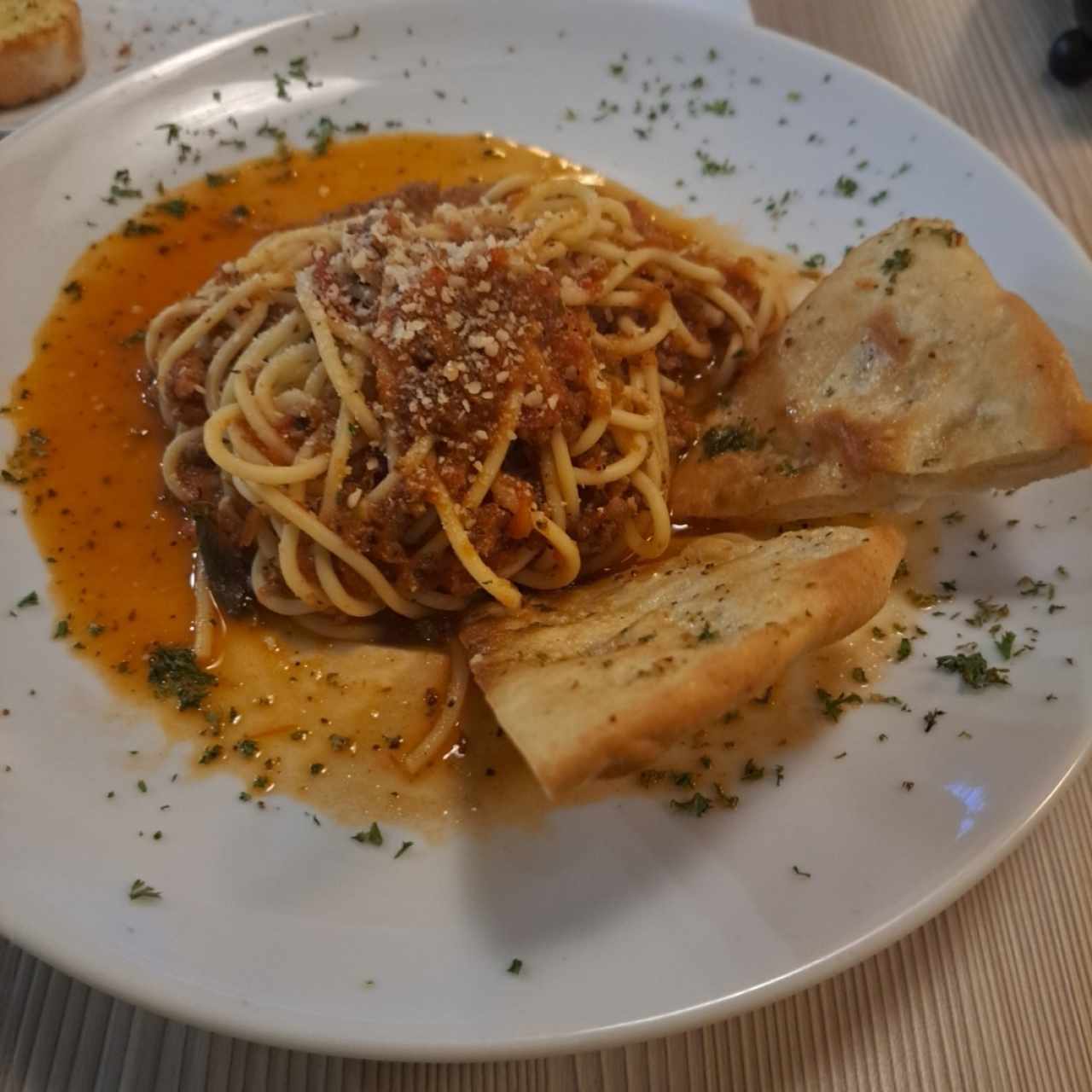 Spaguetti a la bolognesa