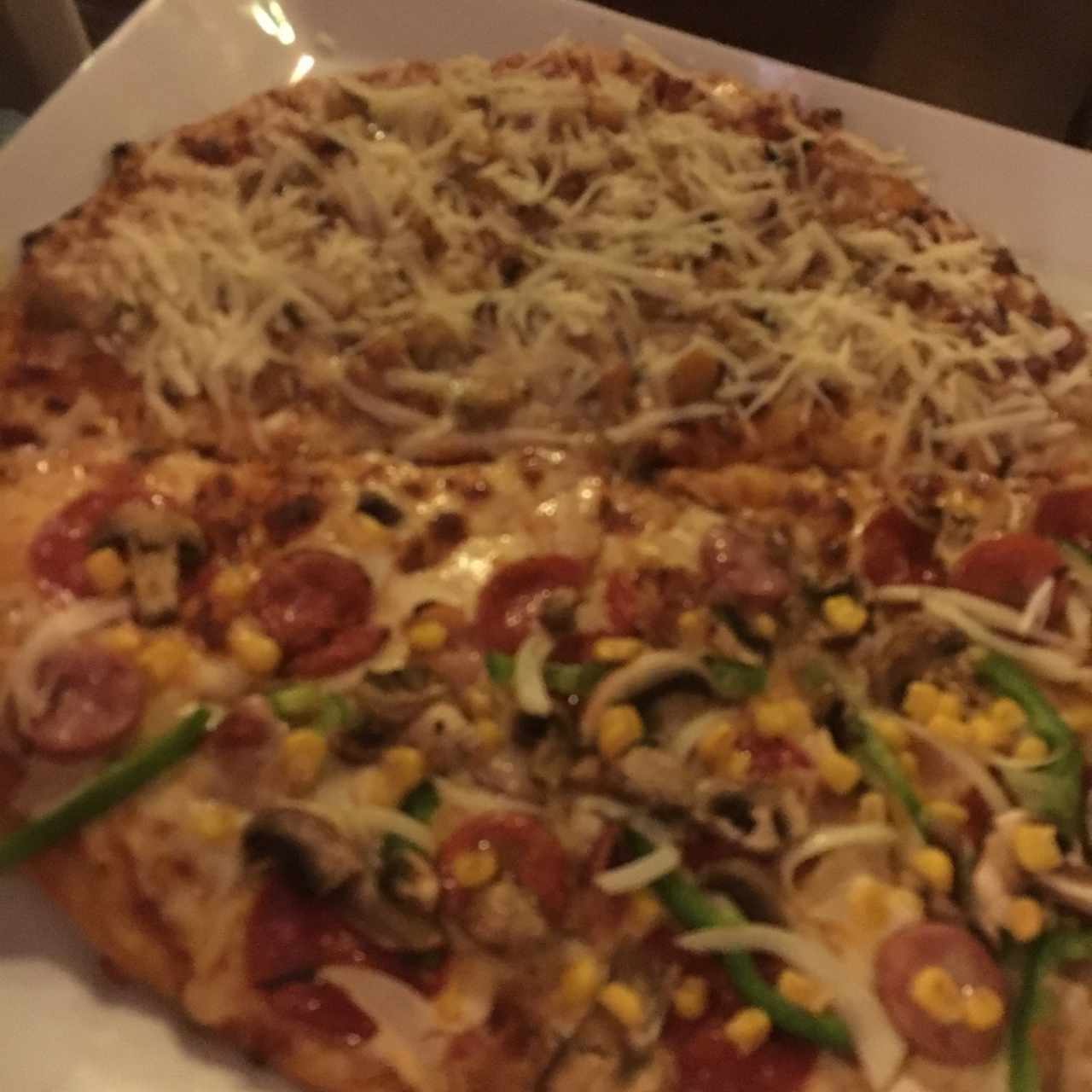 Pizza familiar Dolce Tentazione