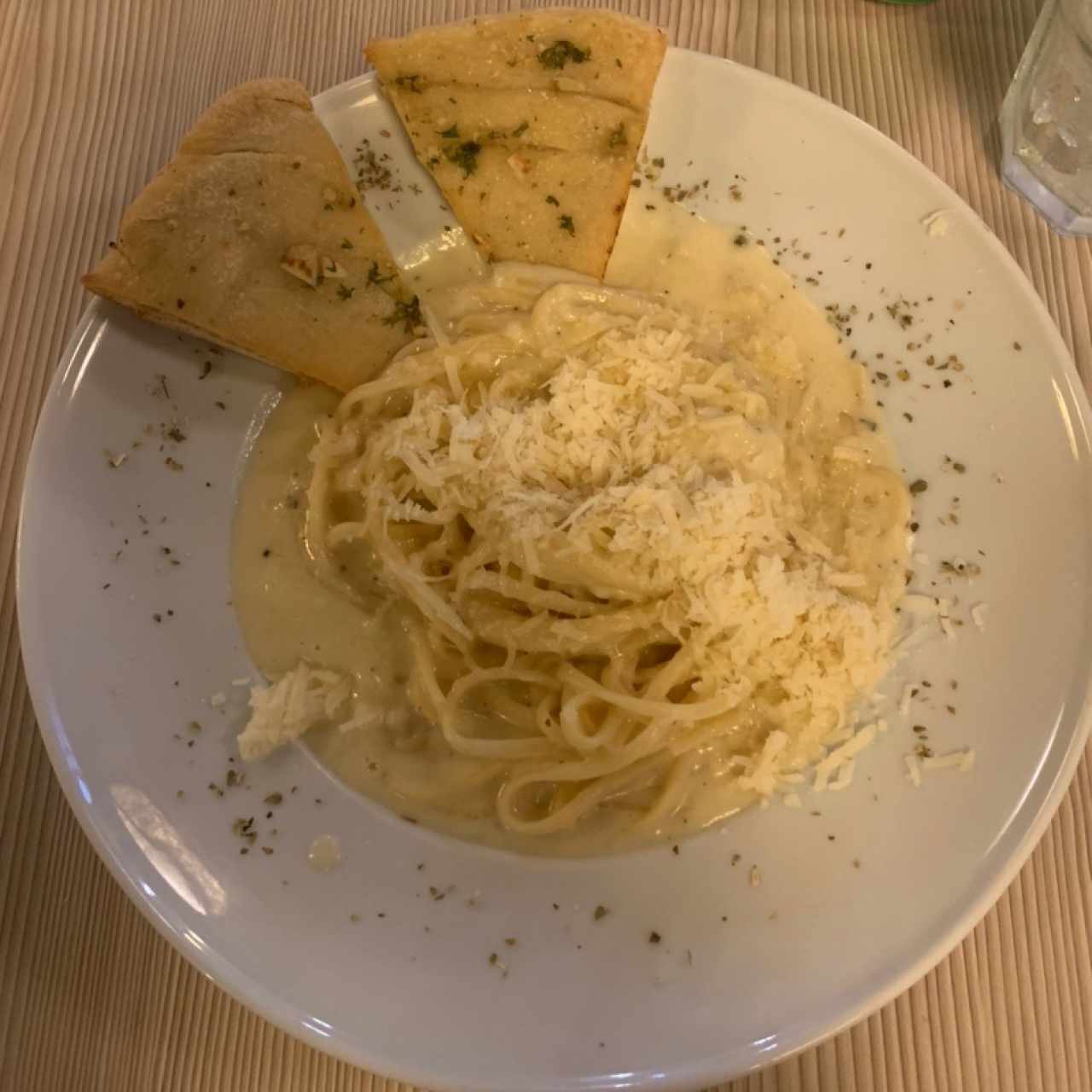 Spaguetti 4 quesos