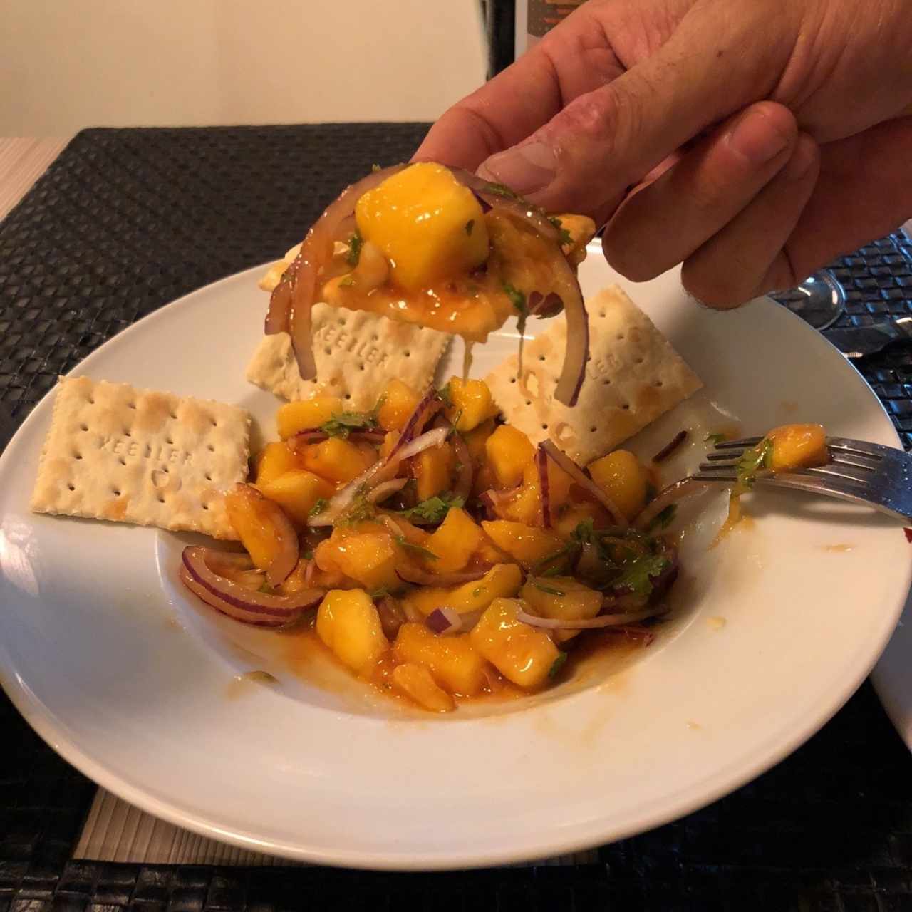 ceviche de Mango