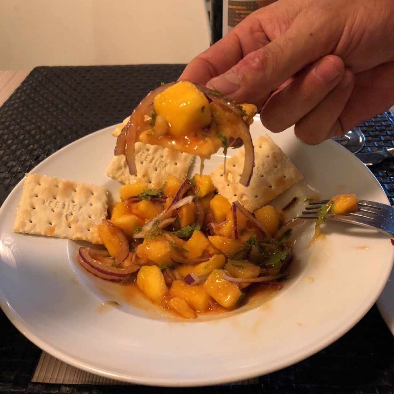 ceviche de Mango