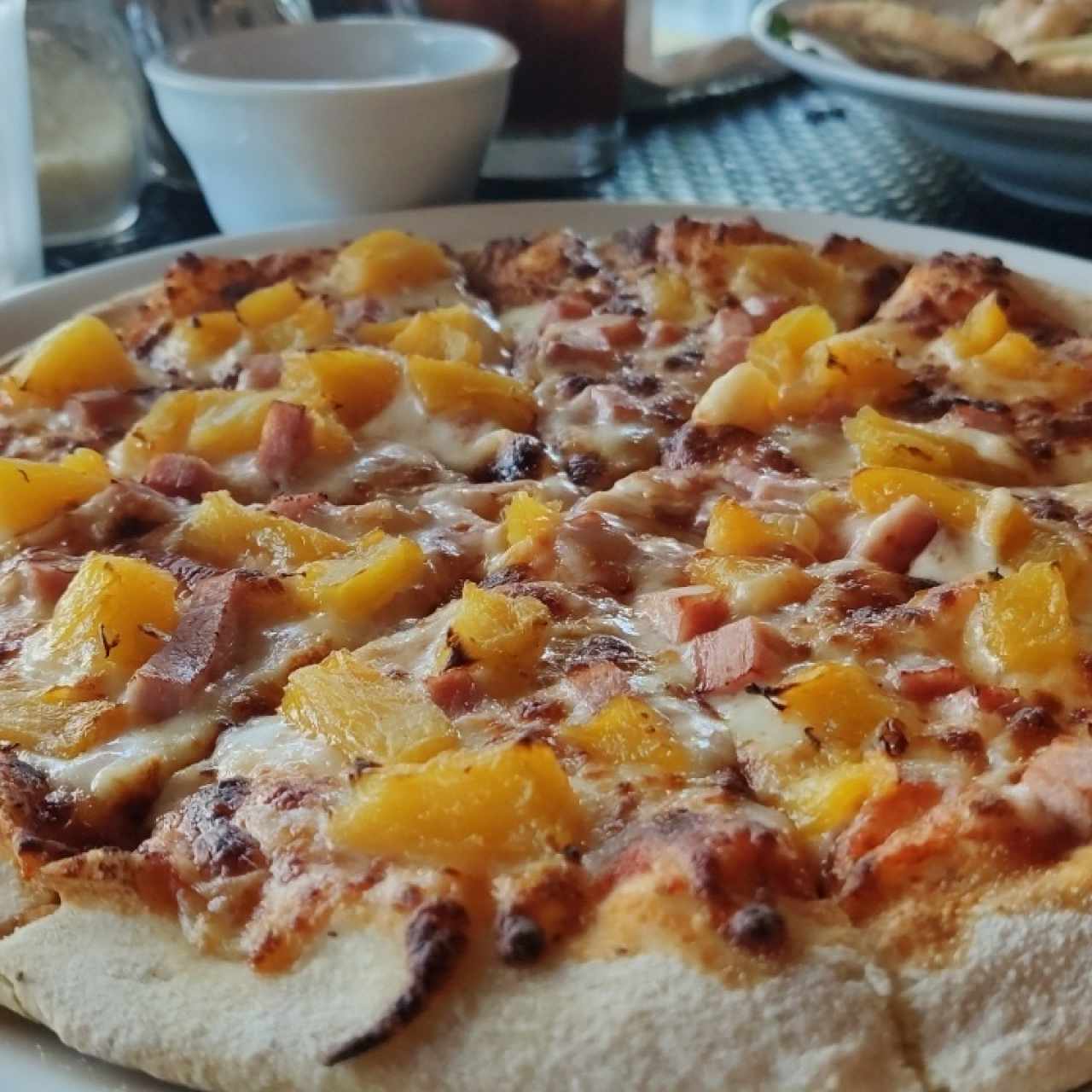 Pizza fusión - Aloha sin bacon