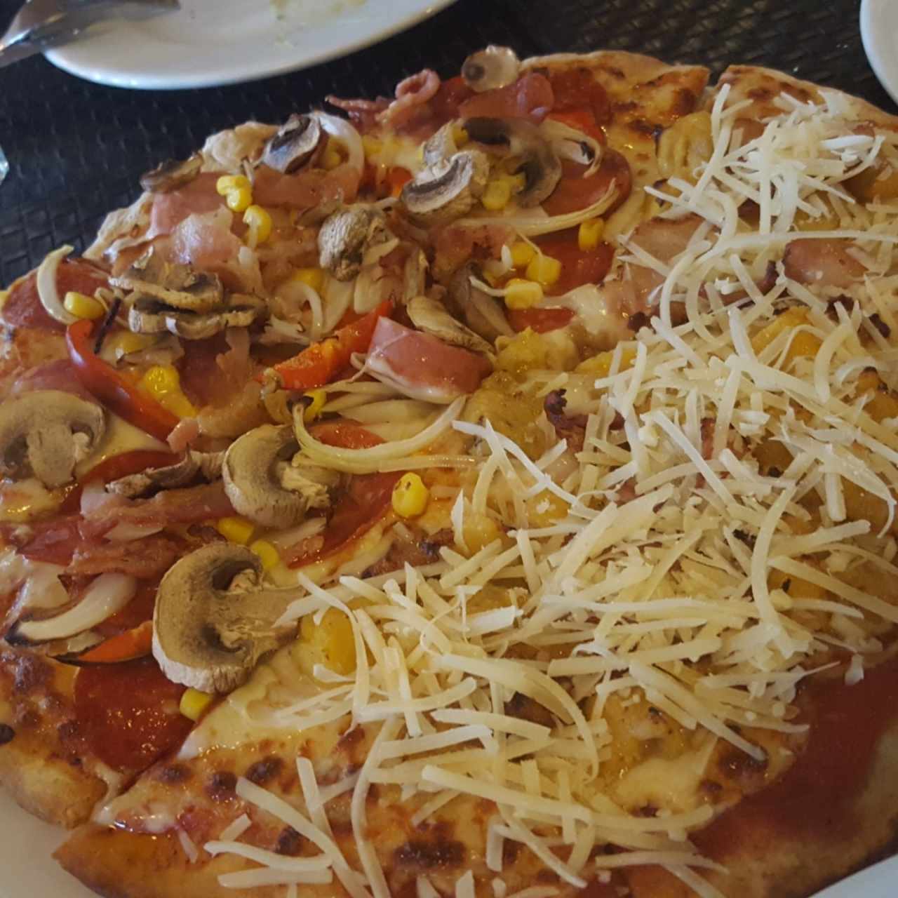 Pizza fusión - Dolce tentazione