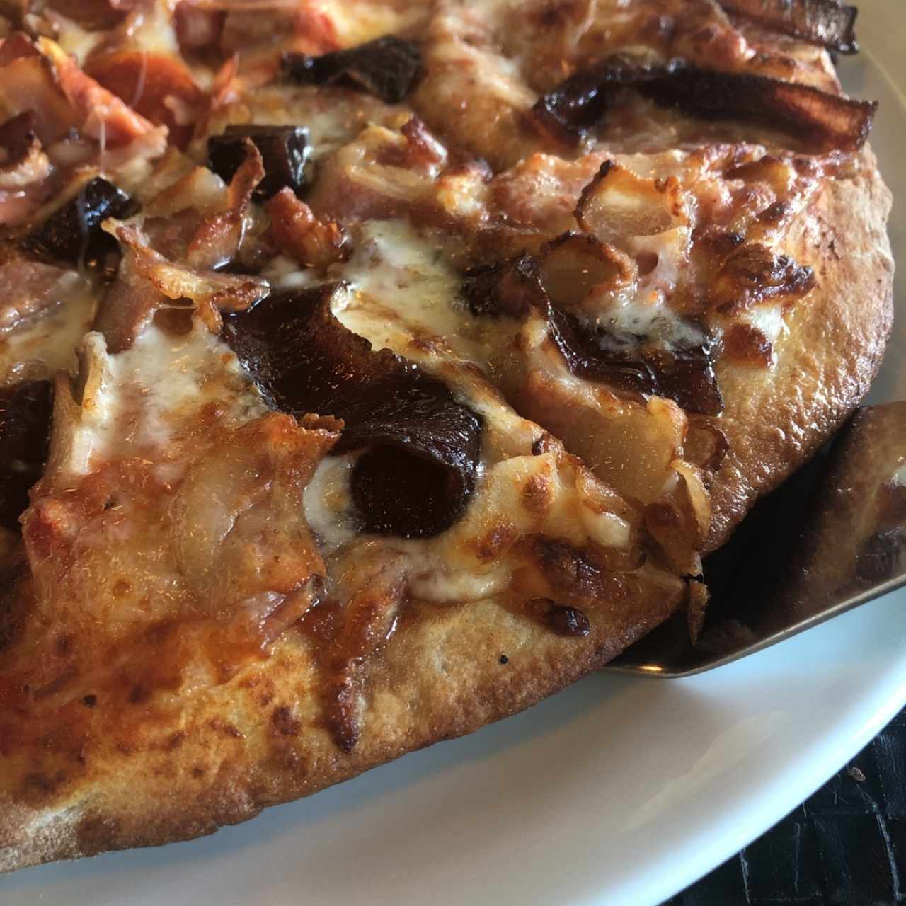 Pizza fusión - Sweet & crunch