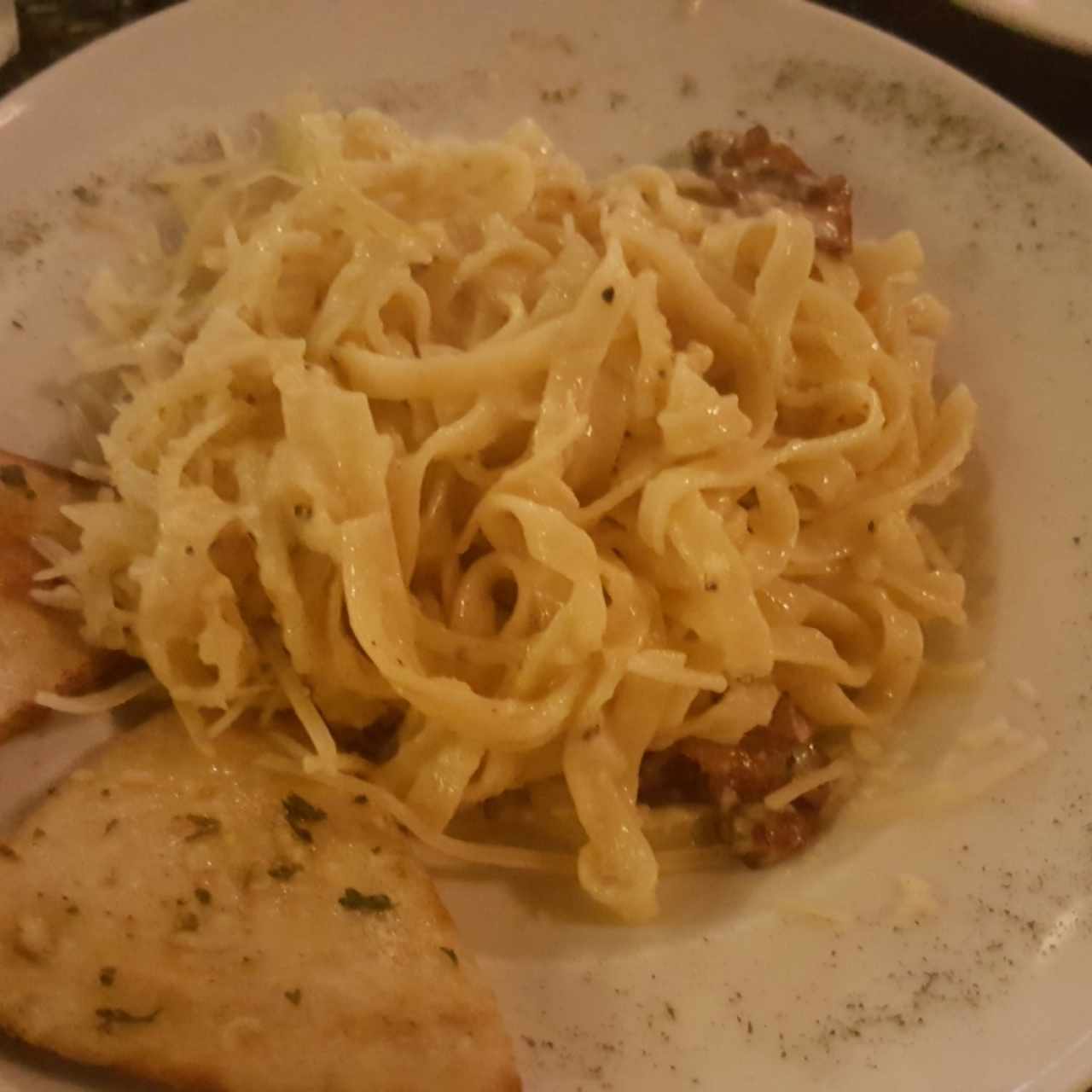 fetuccini carbonara