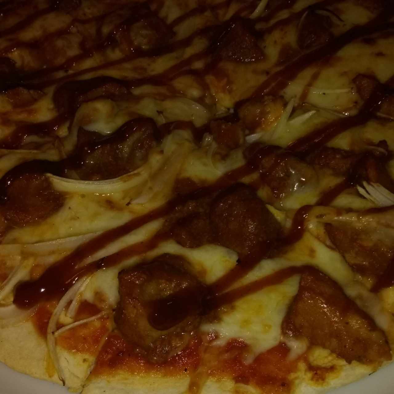 Pizza fusión - Braciola maiale