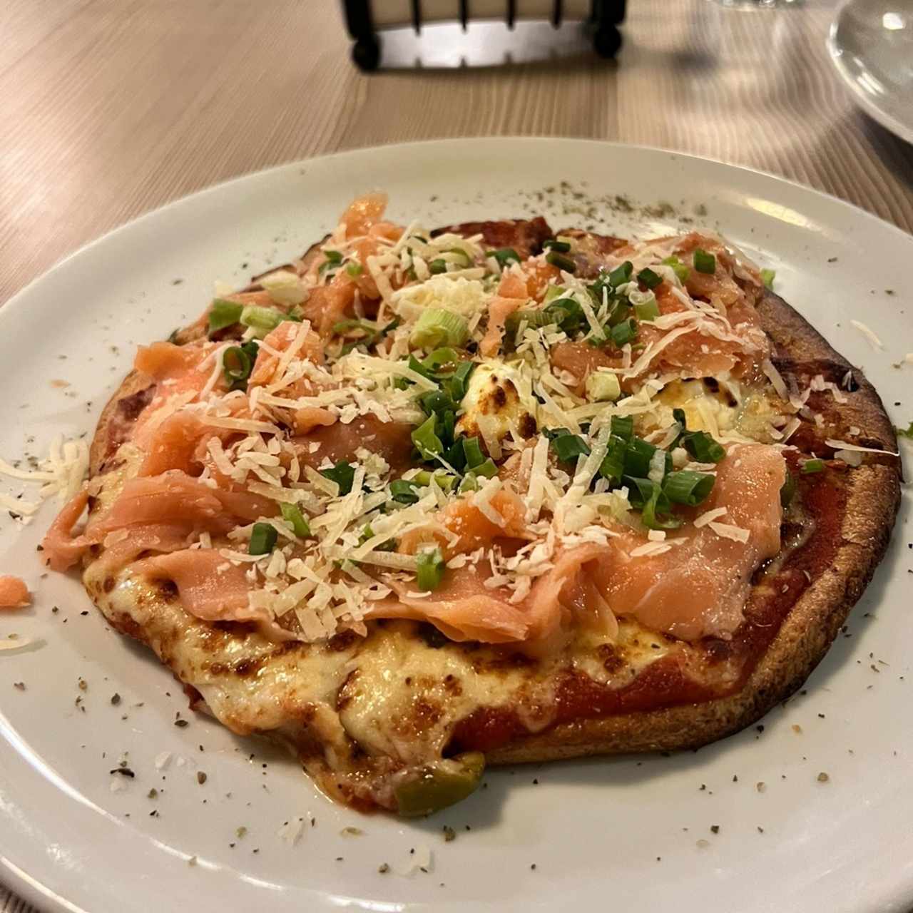 Pizza de Salmón Ahumado