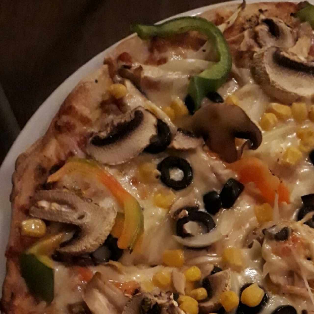 Pizza fusión - Veggies