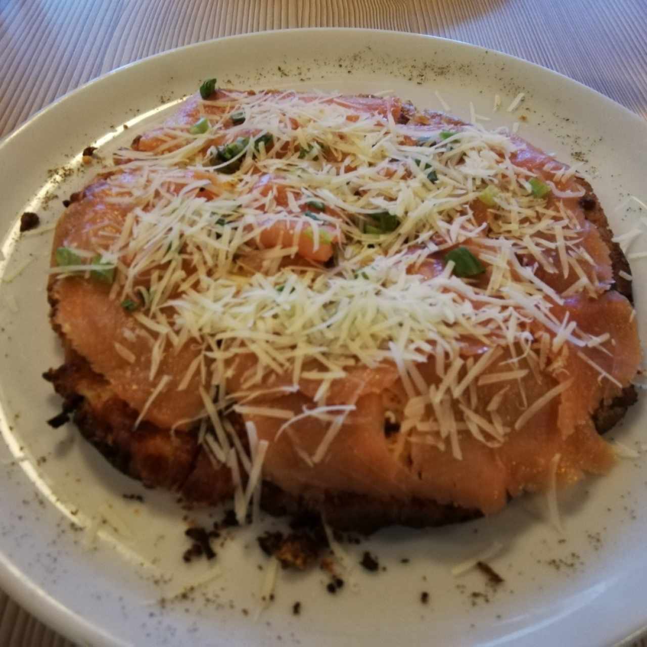 Pizza de Salmón Ahumado