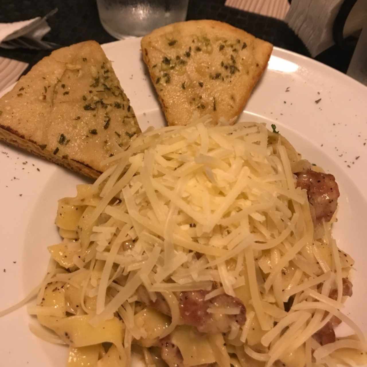 Pasta a la Carbonara 