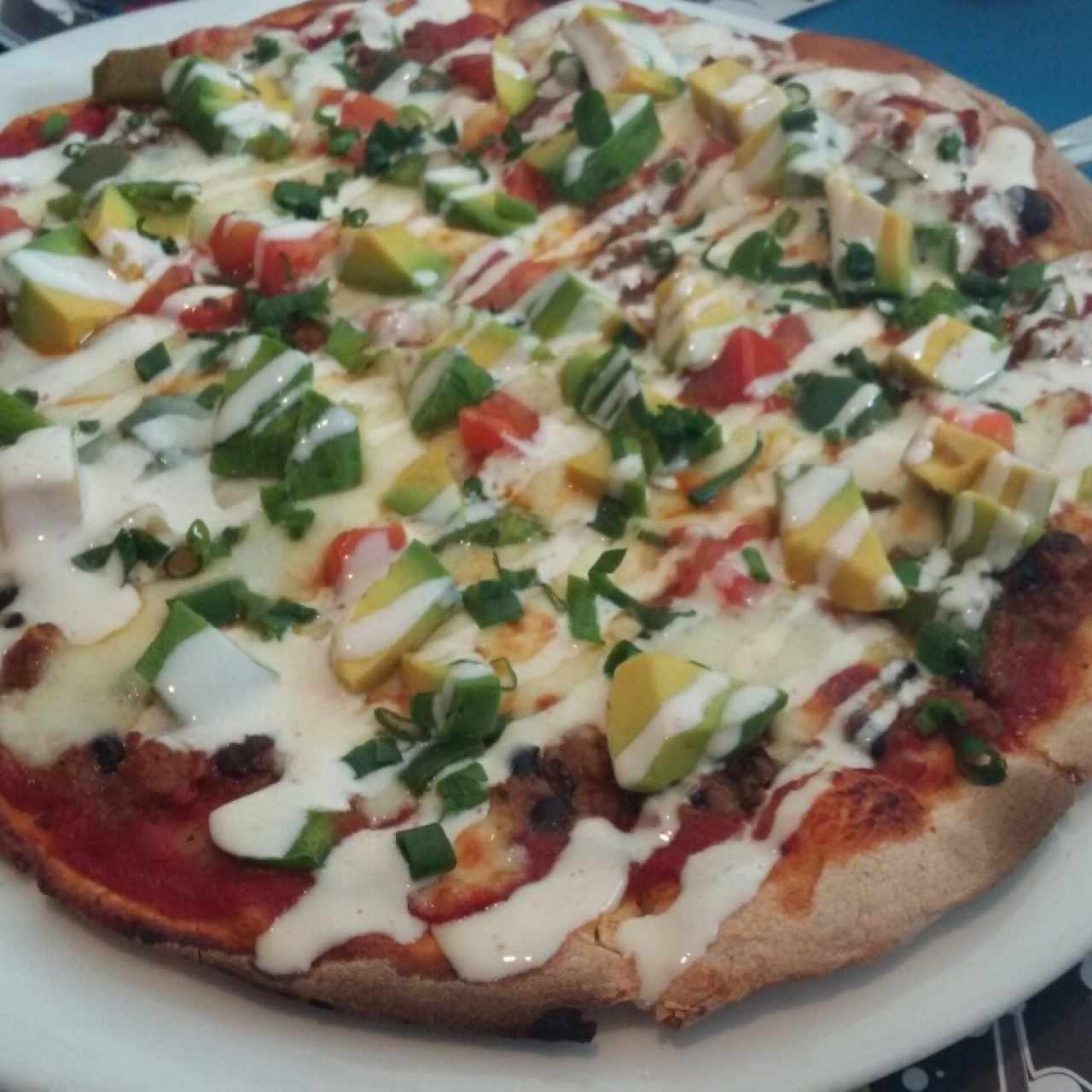 Pizza mexicana