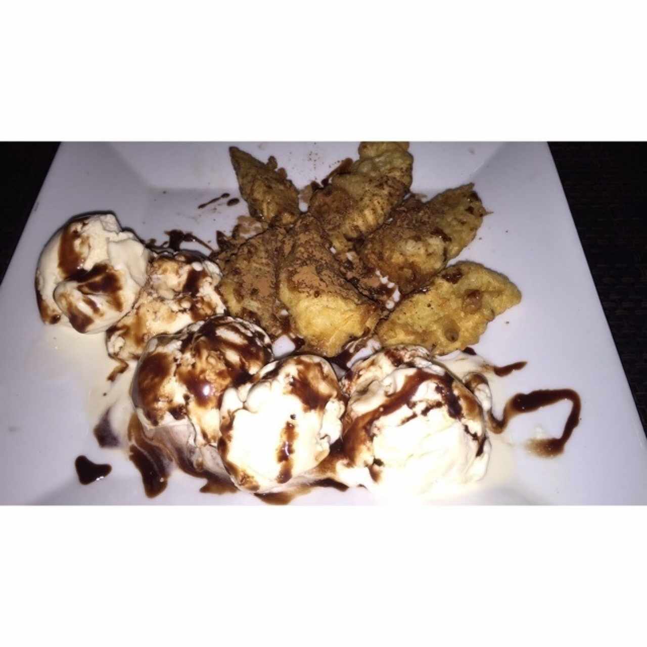 Postres - Manzana Tempura