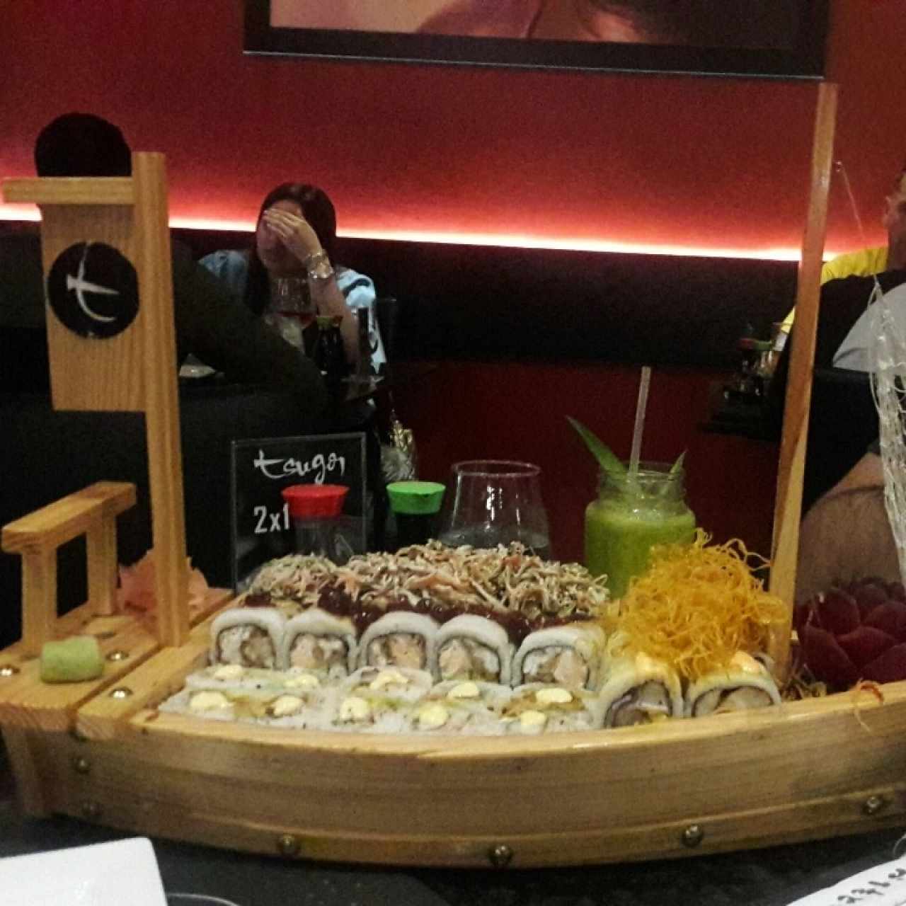 Barco de sushis