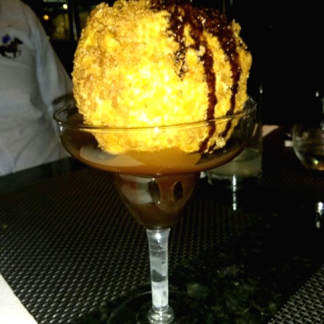 Postres - Helado Frito