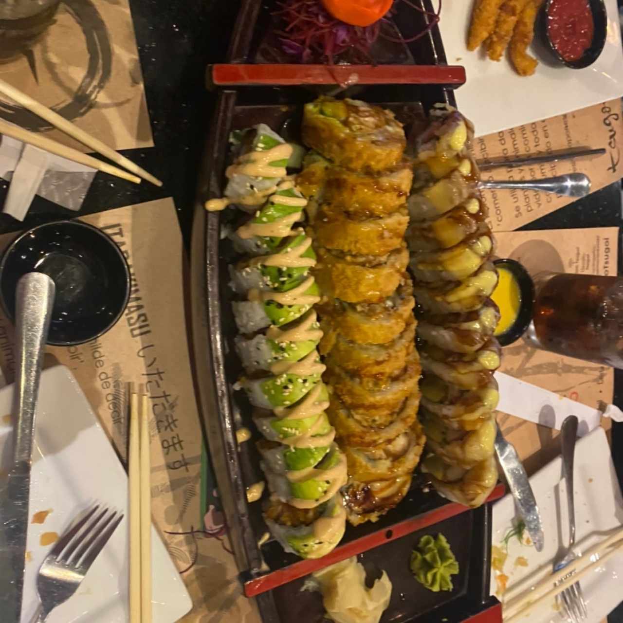 sushi varios 