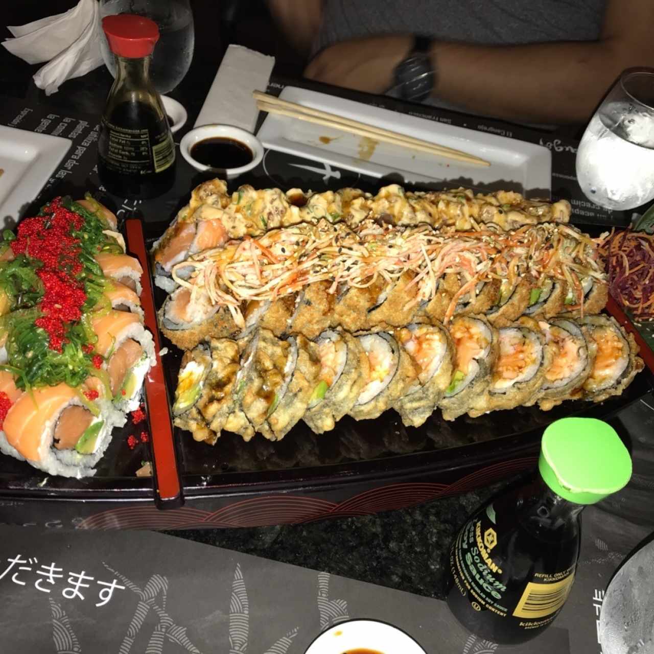 delicioso barco de sushi