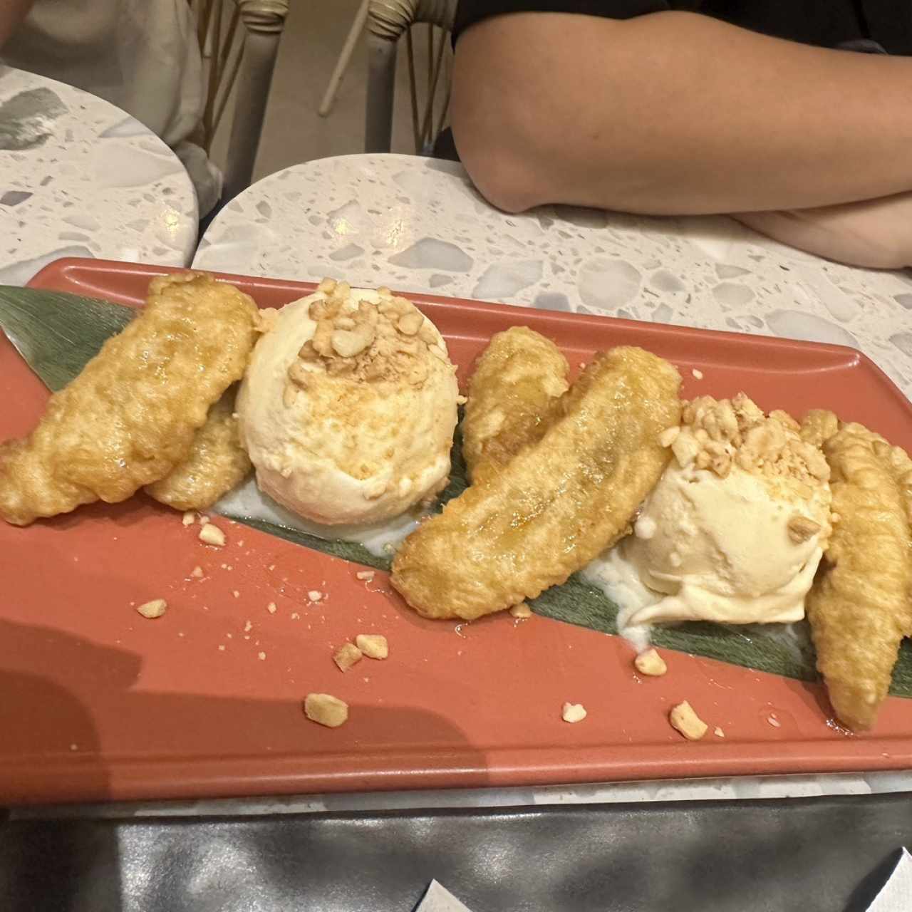 Postres - Banana Tempura