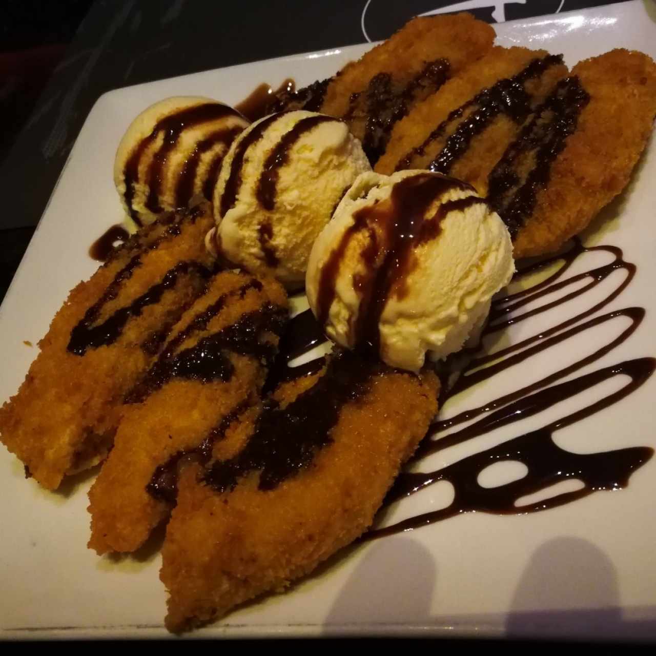 Postres - Banana Tempura