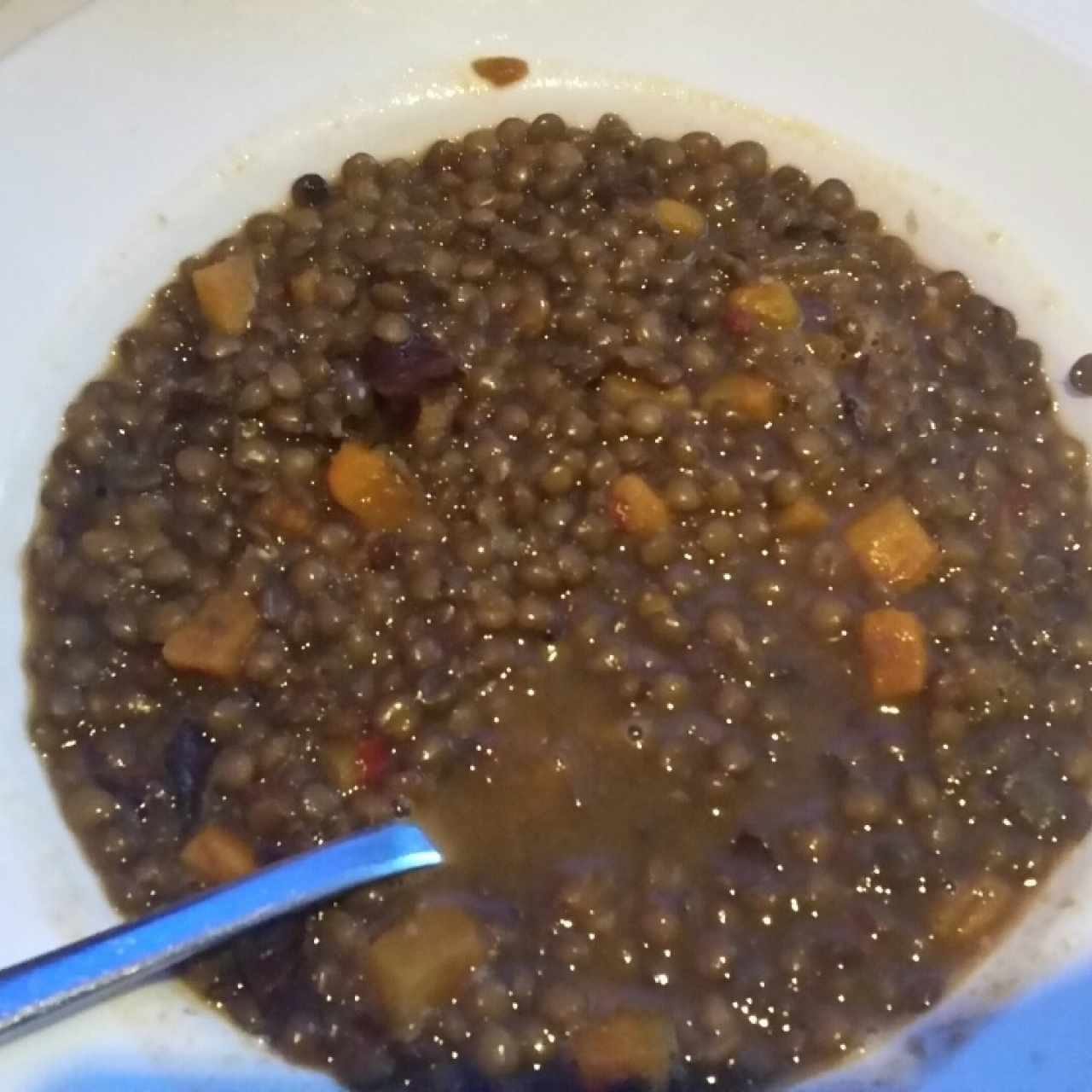 Sopa de Lentejas a La Castellana