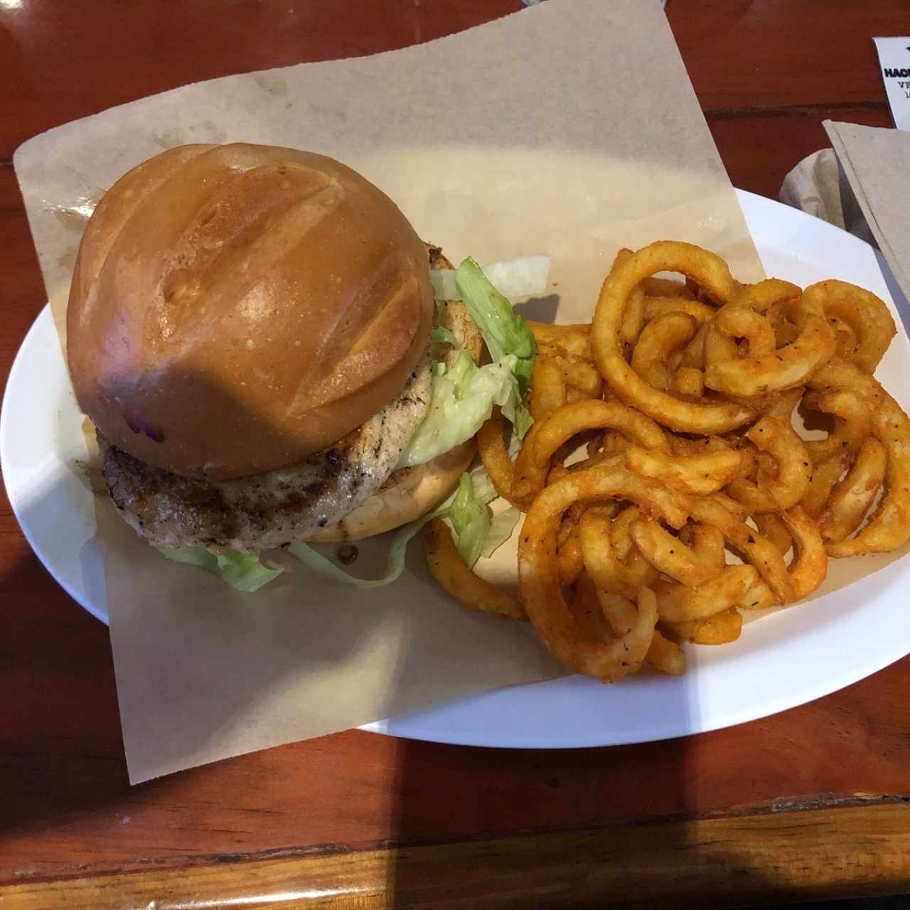 Chiken grill sandwich