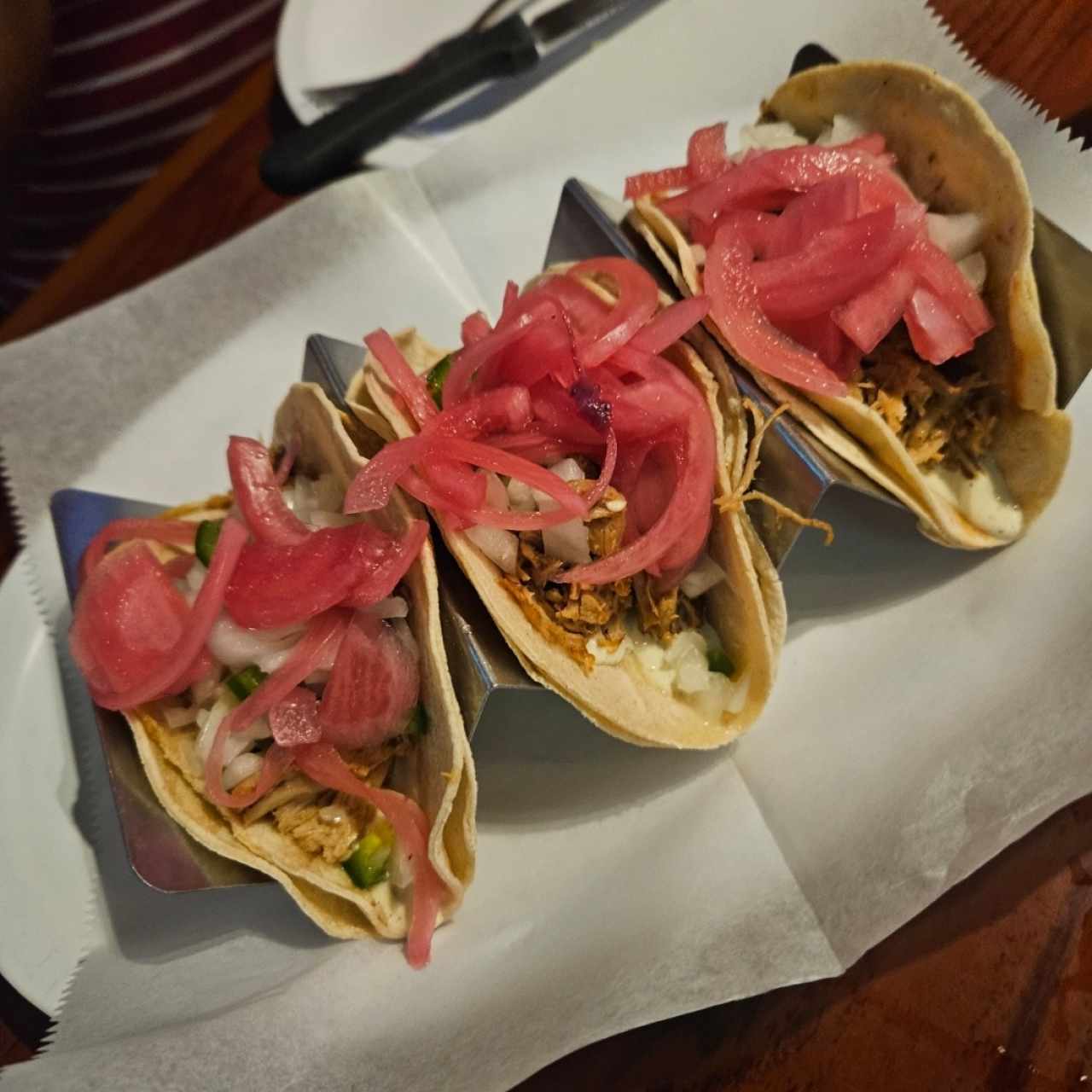 PLATILLOS LOCALES - TACOS DE PUERCO