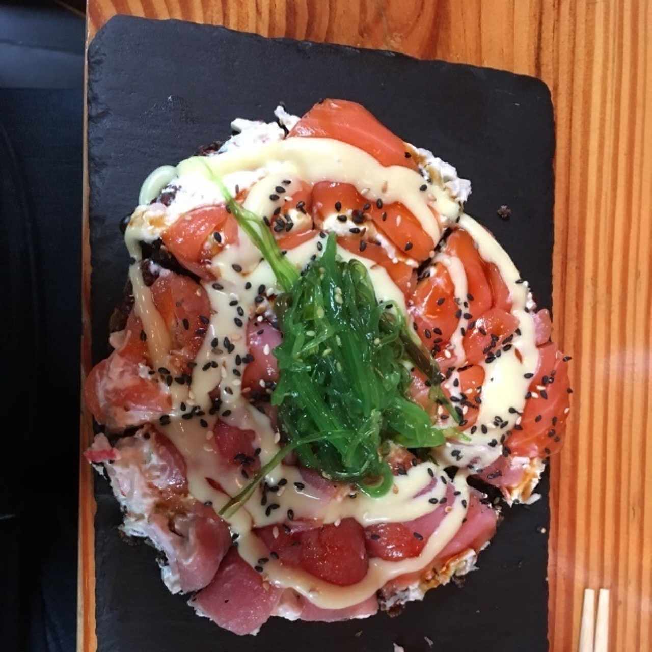 sushi pizza